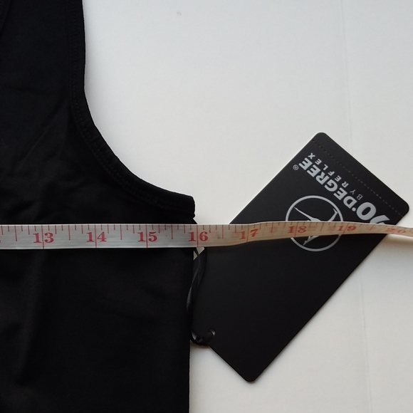 90 degrees black halter razor back workout top - Picture 8 of 9